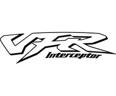 Honda vfr interceptor motociklo lipdukai – TR-1114