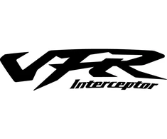 Honda vfr interceptor motociklo lipdukai – TR-1675