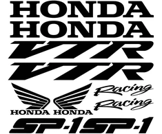 Honda vtr sp1 motociklo lipdukai