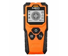 Kabelių ir laidų detektorius sienose | LCD | 3in1 | Metalo, laidų ir medienos ieškiklis