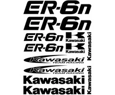 Kawasaki ER-6N lipdukų rinkinys