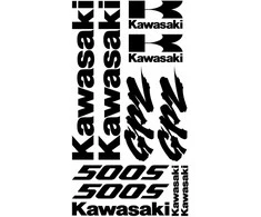 Kawasaki GPZ 500S lipdukų rinkinys motociklo vinilo lipdukai