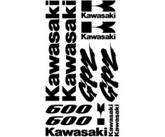 Kawasaki GPZ 600 lipdukų rinkinys