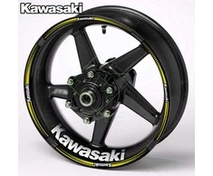 KAWASAKI motociklo ratlankių lipdukai sportiniams motociklams
