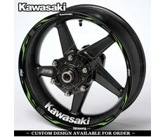KAWASAKI NINJA motociklo ratlankių lipdukai sportiniams motociklams
