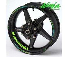 Kawasaki NINJA ratlankių lipdukai – 16 vnt.