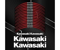 Kawasaki NINJA ratlankių lipdukai – įvairių spalvų pasirinkimas