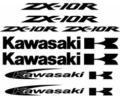 Kawasaki ZX-10R lipdukų rinkinys