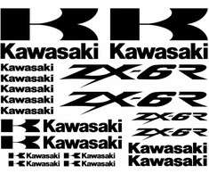 Kawasaki ZX-6R lipdukų rinkinys