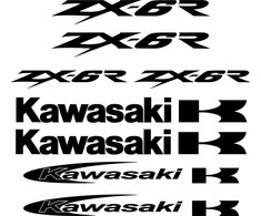 Kawasaki ZX-6R lipdukų rinkinys