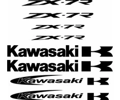 Kawasaki ZX-7R lipdukų rinkinys