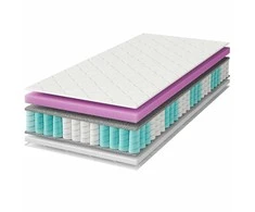 Kišeninis čiužinys 90x200 su memory putomis TIMO H2 minkštas 17 cm su užvalkalu