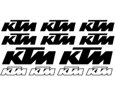 KTM motociklo lipdukai – TR-287
