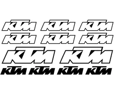 KTM motociklo lipdukai – TR-513