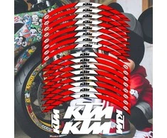 KTM motociklo ratlankių lipdukai