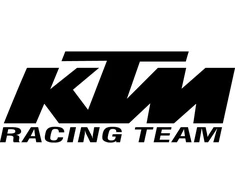 KTM racing team motociklo lipdukai