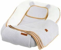 Kūdikių „Cocoon Air 3D“ saugaus miego komplektas, lizdelis, žaidimų aikštelės komplektas, „BabyMam“