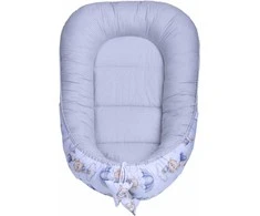 Kūdikių kokonų lizdelis „Minky“ rinkinys XXL „BabyMam“ 7 dalys