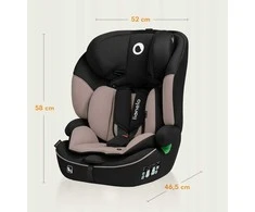 Lionelo LEVI i-Size kėdutė 76-150 cm 9-36 kg