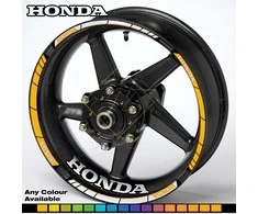 Motociklų HONDA ratlankių lipdukai – sportinis individualizavimas