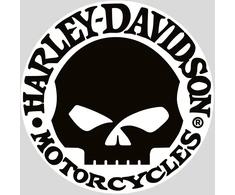Motociklu Lipdukai skull Harley Davidson motociklo lipdukai