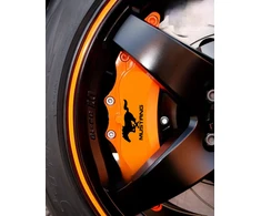 Mustang logo suportų apdailos lipdukai automobiliui