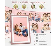 Nuotraukų rėmelis 10.1" WiFi skaitmeninis rėmelis 32GB su atmintimi