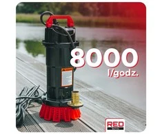 Panardinamas siurblys su 30 m žarna lietaus ir nuotekų vandeniui