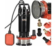 Panardinamas siurblys su filtru 370W švariam ir nešvariam vandeniui