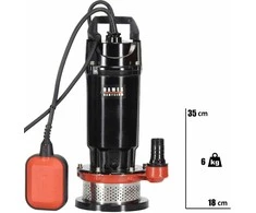 Panardinamas siurblys su filtru 370W švariam ir nešvariam vandeniui