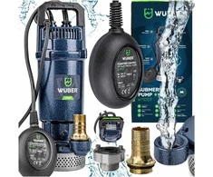 Panardinamas siurblys su plūde ir filtru universalus