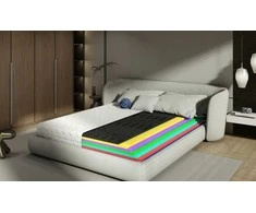 Putų čiužinys 180x200 ECO COMPLEX MAX H3/H4 21 cm masažinis