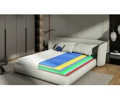 Putų masažinis čiužinys 160x200 ECO COMPLEX 20 cm vidutinio kietumo