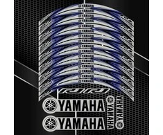Ratlankių lipdukai YAMAHA motociklams – patvarios ratų juostos
