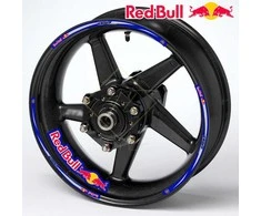 RedBull motociklo ratlankių lipdukai