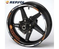 Repsol motociklo ratlankių lipdukai
