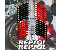 REPSOL motocross motociklo ratlankių lipdukai