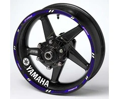 Sport bike YAMAHA ratlankių lipdukai – pilnas lipdukų rinkinys