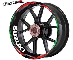 Sportinės Suzuki ratlankių juostos – kokybiškas ratų lipdukų rinkinys