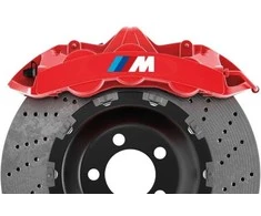 BMW M Power M Performance stabdžių suportų lipdukai – suderinami su F30/F32/F36/435/335/440, 6 vnt.