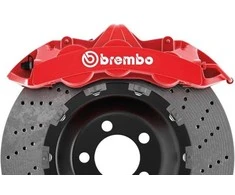 Brembo stabdžių suportų lipdukai – suderinami, karščiui atsparūs, 6 vnt.