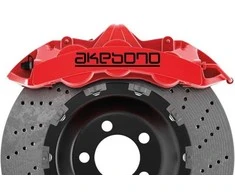 Akebono stabdžių suportų lipdukai – suderinami, tuning, 6 vnt.