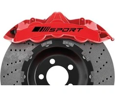 Generic Sport stabdžių suportų lipdukai – universalūs tuning, 6 vnt.