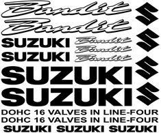 Suzuki bandit motociklo lipdukai – TR-236