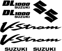 Suzuki DL 1000 Vstrom motociklo lipdukai
