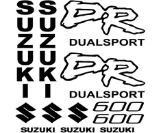 Suzuki DR 600 motociklo lipdukai