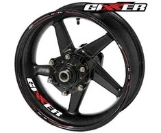 SUZUKI GSX-R GIXXER ratlankių lipdukų rinkinys