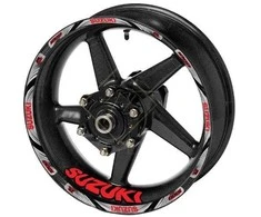 SUZUKI GSX-R1000 motociklo ratlankių lipdukų rinkinys