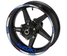 SUZUKI GSX-R600 motociklo ratlankių lipdukų rinkinys