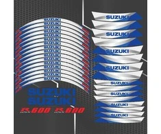 SUZUKI GSX-R600 motociklo ratlankių lipdukų rinkinys